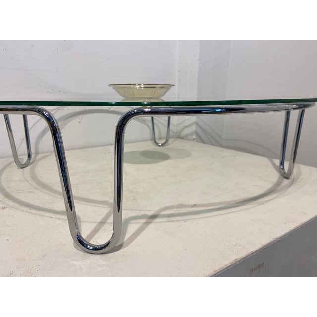 Silver Vintage Coffee Table, 1974 For Sale - Image 8 of 10