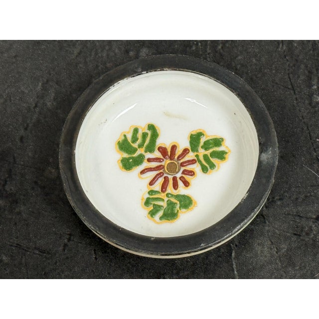 Japanese Satsuma Style Moriage Porcelain Lidded Ginger Jar For Sale In San Francisco - Image 6 of 12