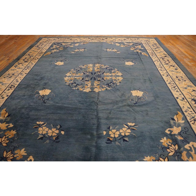 Antique Chinese Rug, Size: 10'3" x13'9".