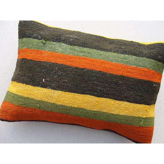 2020s Kilim Rug Pillow Cover For Sale - Image 5 of 11