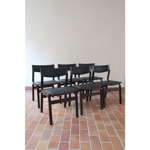 Danish Dining Chairs attributed to Skovmand & Andersen, 1960s, Set of 6 For Sale - Image 15 of 15