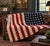 Large Vintage Valley Forge 48-Star Sewn American Flag, Red, White & Blue For Sale - Image 14 of 14