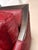 Authentic Holly Hunt Vienna Secession Lounge Chair, Custom Upholstered in Rich Burgundy/Cabernet Mohair and American Black Walnut Exposed Frame For Sale - Image 10 of 17