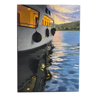 Luisa Albert, Before Sunset, Oil on Canvas, 2025 For Sale