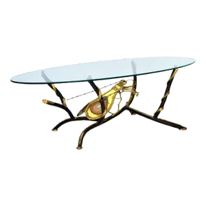 Henri Fernandez for Atelier Duval-Brasseur Coffee Table Illuminated Sculpture