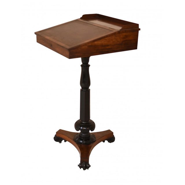 Victorian Brown Students Desk For Sale - Image 3 of 15