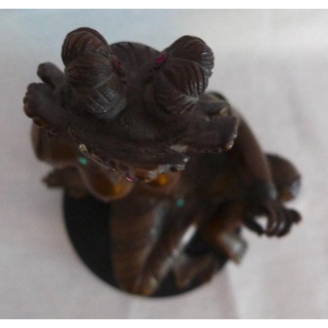 Late 20th Century Nepalese Copper Hindu Goddess Parvati Statue For Sale In San Francisco - Image 6 of 12