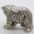 Vintage Italian Handmade Genuine Silver Large Brown Bear Cub Figurine Miniature, Made in Novara (Italy) For Sale - Image 10 of 14