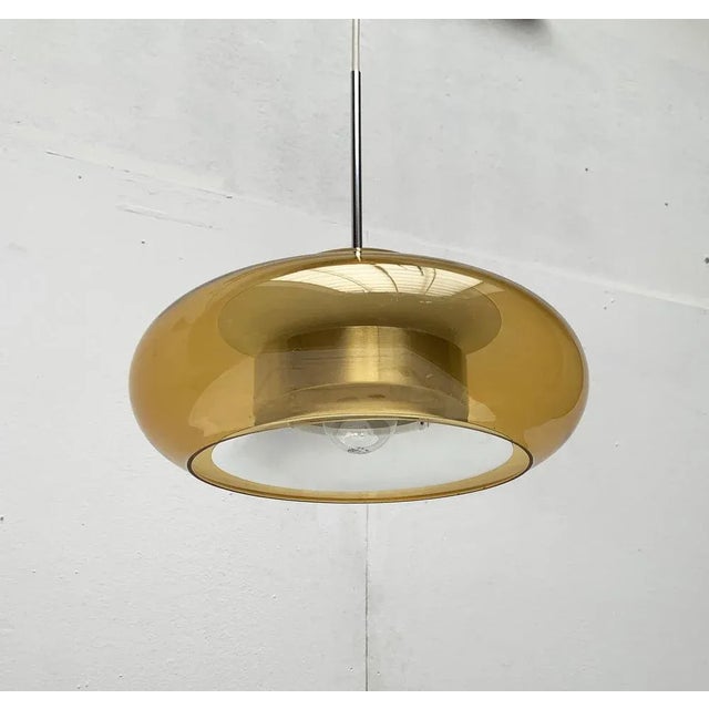 Mid-Century German Space Age Ufo Pendant Lamp from Doria, 1960s For Sale - Image 12 of 18
