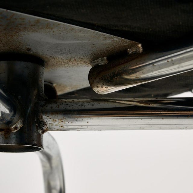Bauhaus Tubular Swivel Armchair, 1980s For Sale - Image 13 of 14