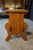 Vintage Early American Style Mahogany Library Console Book Stand Side End Table For Sale - Image 9 of 15