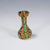 Mid-Century Modern Antique Millefiori Vase Green and Orange, Fratelli Toso Murano Ca. 1920s For Sale - Image 3 of 5