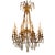 French Louis XVI Rock Crystal Chandelier For Sale