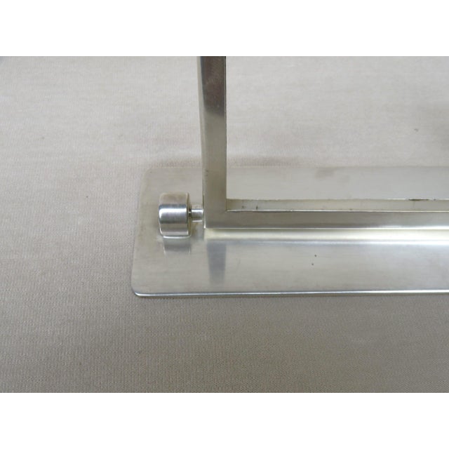 Art Deco Matte Silver-Plated Picture Frames from WMF, 1930s, Set of 2 For Sale - Image 11 of 18