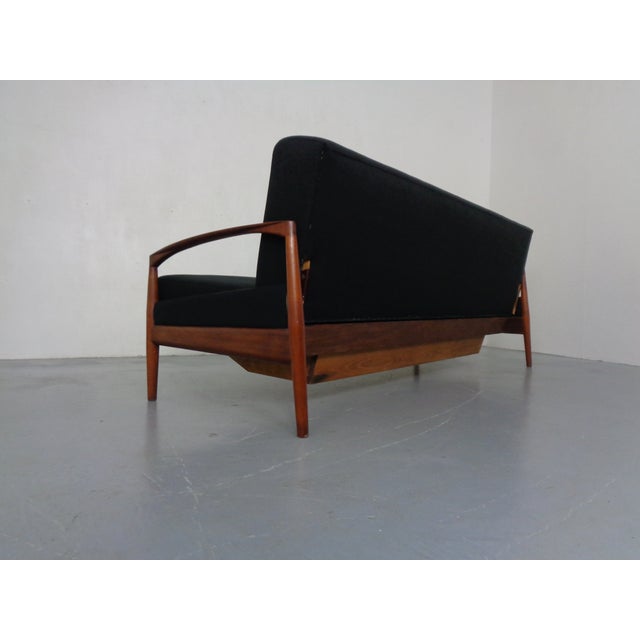 1950s Teak Sofa or Daybed by Carl Straub for Goldfeder, Germany, 1950s For Sale - Image 5 of 18