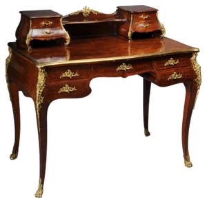 Courtly Ladies Secretary by F. Linke, 1880