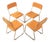Vintage Chairs, 1970s, Set of 4 For Sale