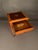 French Louis XV Style Cherry Wood Side Table With Leather Top, Circa 1920 For Sale - Image 13 of 17