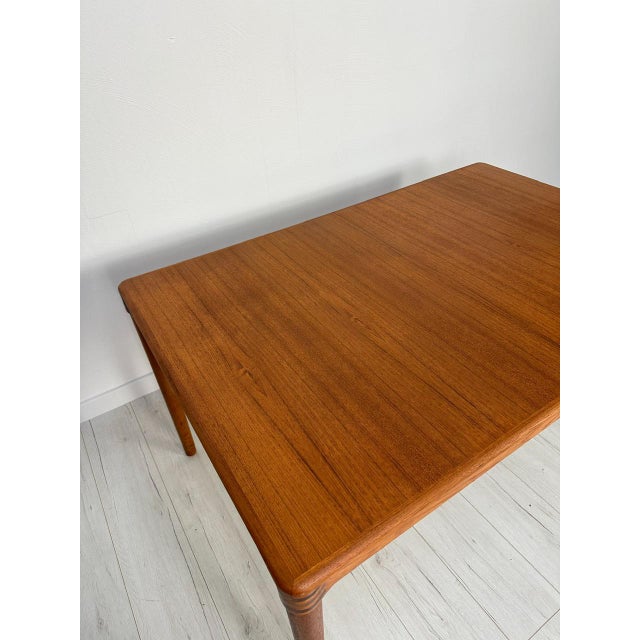 A timeless mid-century modern teak dining table crafted by h.w. Klein for bramin (no. 70). Made in denmark, 1960s. this...