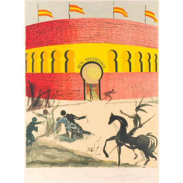 The Death of Carmen, Edition 67/125, 1970s, Lithograph For Sale