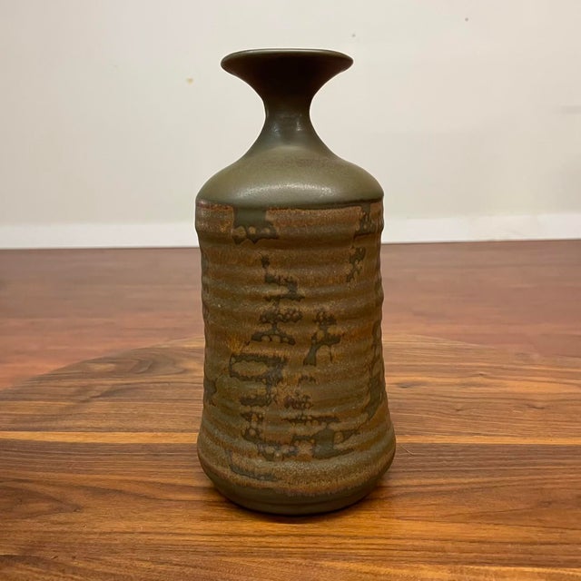 Mid 20th Century Mid-Century Studio Pottery Vase by Robert Maxwell for Designs West For Sale - Image 5 of 13