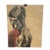Vintage Charcoal Portrait Drawing of a Woman on Paper, Modern Figurative Artwork. For Sale