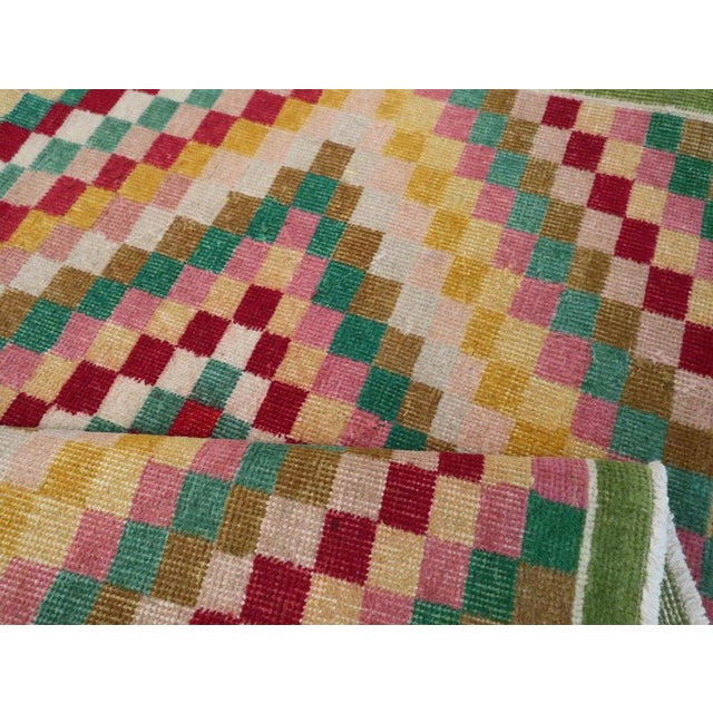 Galerie Shabab Collection Mid-20th Century Turkish Anatolian Art Deco Rug For Sale - Image 9 of 10