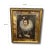 This print of a royal lady is full of texture. She commands your attention! Beautiful vintage frame and mat. Good...