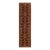 Shabby Chic Ziegler 1990's Red/Blue Wool Runner Rug- 2'8'' X 13'4'' For Sale