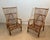 1950 Designer Rattan Armchairs - A Pair For Sale - Image 12 of 12