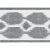 This true, warp-printed tape features an undulating ikat pattern with a soft, watery effect. It gives upholstery, pillows...