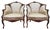 Set of Louis Xv Rocailles Bergere Armchairs For Sale