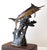 Solid Bronze Lyford Cay Club Tournament Marlin Fishing Trophy by Bodo Muche Studio With Inset Opal Gem For Sale - Image 14 of 16