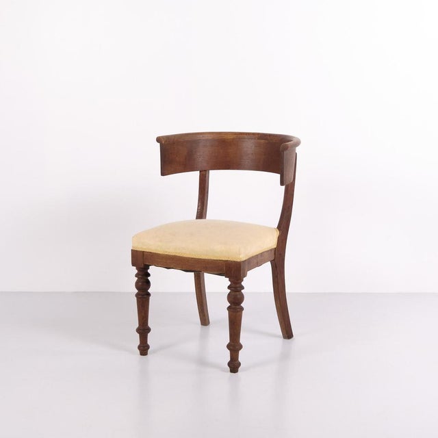 Antique Austrian Biedermeier Klismos Chair, 1830s For Sale - Image 4 of 12