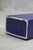 Large Fat Lava Cobalt Blue Floor Vase from Scheurich, West Germany, 1970s For Sale - Image 6 of 7