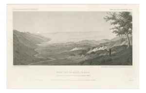 Beckwith, California Landscape, Madelin Pass & Sacramento River, 1861, Print