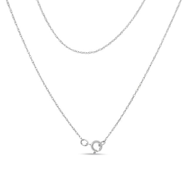 Contemporary 10K Gold 0.25 Carat Diamond Classic Bezel-Set Solitaire Pendant Necklace with 16"-18" Adjustable Chain (H-I Color, SI2-I1 Clarity) For Sale - Image 3 of 5