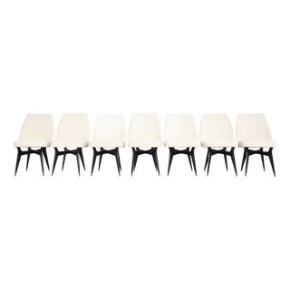 Ab 100 Chairs by Melchiorre Bega for Altamira, 1954, Set of 8 For Sale