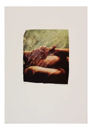 Untitled Offset by Mimmo Rotella