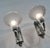 Metal Petitot & Degue French Art Deco Nickeled Bronze & Frosted Glass Modernist Wall Sconces 1930s - A Pair For Sale - Image 7 of 14