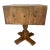Antique Pedestal Base Butcher Block For Sale
