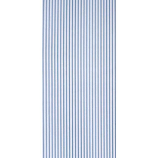 A fresh take on traditional mattress ticking, this classic stripe is made all the more charming with a running-stitch...