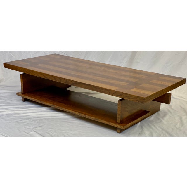 Vintage Mid Century Modern Lane Brutalist Coffee Table ...