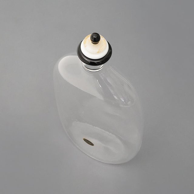 Murano Glass Bottle with Stopper by Giovanni Cenedese, 1970s For Sale - Image 7 of 13