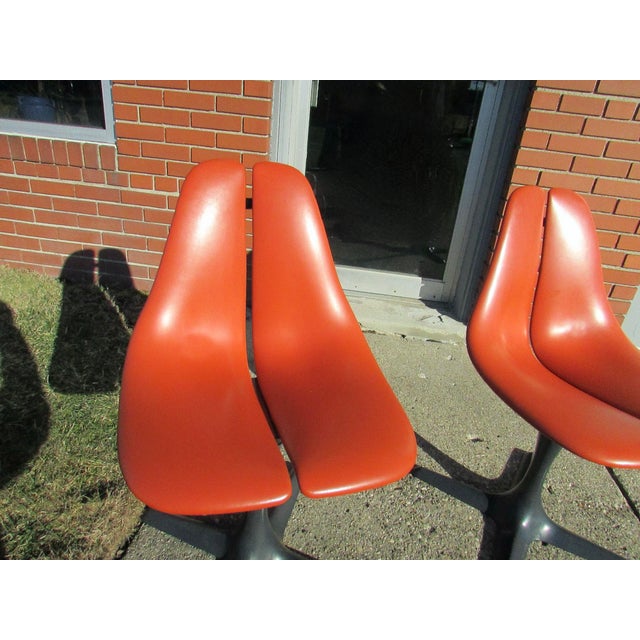 Maurice Burke Tulip Style Pedestal Chairs - a Pair For Sale In Detroit - Image 6 of 10