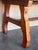 20th Century Spanish Pine Lyre Legs Trestle Dining Farm Table For Sale - Image 10 of 18