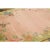 This 5x5 Chinese Art Deco square rug, hand-knotted in wool features a softly faded pink field framed by an olive green...