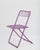 New Yellow Metal Folding Chair by Federico GIner for Houtique For Sale - Image 11 of 12