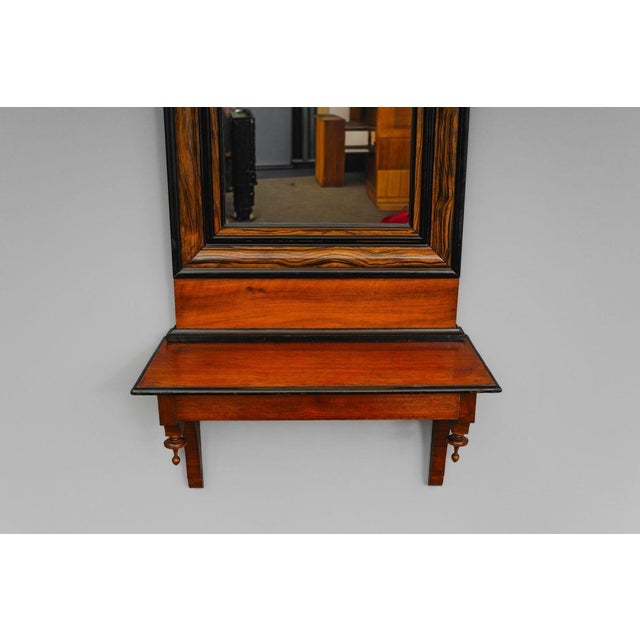 Antique Gründerzeit Wall Mirror, 1800s For Sale - Image 10 of 14