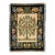 Vintage Folk Art Style Tapestry Fringed Throw Blanket For Sale